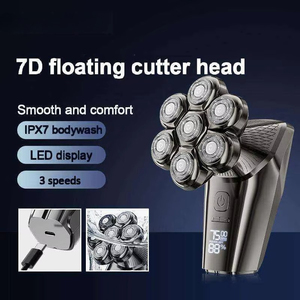 CITICITY Cost-Effective Quality Reliable Customizable Logo Household IPX7 Plastic Casing Rotary <b>Shaver</b> Electric <b>Shavers</b> for Men - Product Image 4