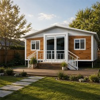 Rumah Kontainer Mewah yang Dapat Diperluas 20ft 30ft 40ft 3 Kamar Tidur Villa Modular Prefabrikasi CE ISO9001 Produsen OEM/ODM AS Eropa