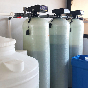 Thiết bị xử lý sơ bộ tự động 3 giai đoạn, hệ thống lọc 3 giai đoạn, bể FRP, cát thạch anh, than hoạt tính, bộ lọc nước mềm - Product Image 4