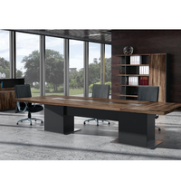 Table de bureau de direction moderne de luxe sur mesure pour PDG et cadres