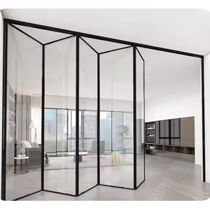 <span class=keywords><strong>Puerta</strong></span> plegable <span class=keywords><strong>de</strong></span> aluminio doble <span class=keywords><strong>de</strong></span> nuevo diseño personalizado para cocina, <span class=keywords><strong>baño</strong></span>, balcón, <span class=keywords><strong>vidrio</strong></span> plegable, <span class=keywords><strong>puerta</strong></span> <span class=keywords><strong>de</strong></span> <span class=keywords><strong>baño</strong></span> Interior plegable - Product Image 1