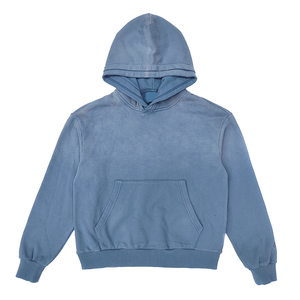 Sudadera con capucha para hombre Color sólido Venta al por mayor Logotipo personalizado Tela de algodón Sudadera con Capucha forrada Fabricación al por mayor - Product Image 5