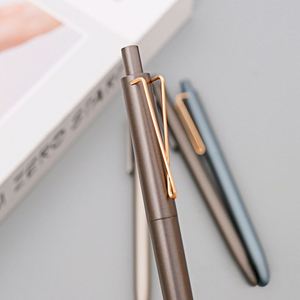 Stylos à bille rétractables de luxe en forme de V avec logo personnalisé, écriture fluide, idéaux comme cadeaux d'entreprise pour les clients - Product Image 2