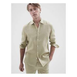 Chemise pour homme au design classique, conçue pour le bureau et les occasions décontractées, avec un tissu confortable et un aspect raffiné - Product Image 5