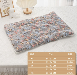 Milieuvriendelijk Pluche Hondenbed Huisdierenkussen Zacht Fleece Kattenkussen Puppy Mat Pad Rechthoek Voor Kleine Grote Honden Wordt Geleverd Doos - Product Image 3