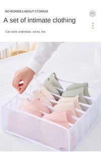 Foldable Clothing <b>Storage</b> Box Clothes Organiser <b>Drawer</b> for Jeans Hanging & Home <b>Storage</b> <b>Storage</b> Bins & <b>Boxes</b> - Product Image 3
