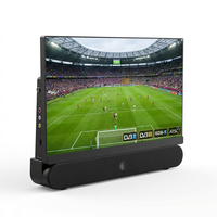 24-Zoll Android Tragbarer Smart-TV |   Anpassbarer Empfang lokaler Signale |   Hochauflösendes Tragbares Display für Food Trucks & Zuhause