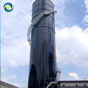 Tangki Baja Berlapis Kaca dengan Pemasangan Baut, Periode Konstruksi Singkat, Garansi 2 Tahun untuk Proyek Pengolahan Air Limbah Kimia - Product Image 1