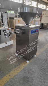 Machine à rouler les saucisses de viande allemande pneumatique automatique la moins chère pour faire des saucisses - Product Image 6