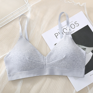Reggiseni da donna in <span class=keywords><strong>cotone</strong></span> Wildness, comodi e traspiranti, senza <span class=keywords><strong>ferretto</strong></span>, per adolescenti - Product Image 2