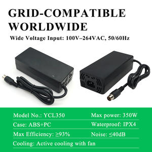 <span class=keywords><strong>Cargador</strong></span> de Batería Inteligente de 24v 48v 3a XLR Hembra de 3 Pines, Carga Rápida de 12.8v Lifepo4 18ah Litio 60v 6ah 150w 6s Lipo Po4 <span class=keywords><strong>12v</strong></span> <span class=keywords><strong>9ah</strong></span> - Product Image 2
