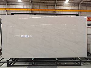Arctic White, <span class=keywords><strong>dalle</strong></span> en <span class=keywords><strong>pierre</strong></span> frittée blanche résistante à la chaleur 3200x1600*12mm <span class=keywords><strong>pour</strong></span> plan <span class=keywords><strong>de</strong></span> travail <span class=keywords><strong>de</strong></span> cuisine, mur et sol, adaptée à la maison et aux hôtels - Product Image 1