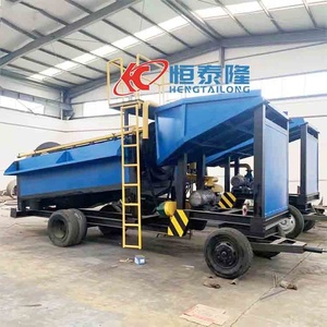 Di động sông phù sa vàng trommel rửa nhà máy <span class=keywords><strong>placer</strong></span> Vàng khai thác thiết bị chế biến - Product Image 2