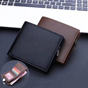 Wholesale Novax Softback Hiking <b>Men's</b> <b>Wallet</b> PU Coin Purse Vintage Vertical Short Credit Card Holder Money Bag RFID - Product Image 1