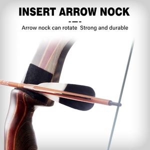 <span class=keywords><strong>ลูก</strong></span><span class=keywords><strong>ศร</strong></span>คาร์บอนไม้ไผ่ SPG สำหรับยิงธนูแบบดั้งเดิม ใช้กับธนู Recurve ขนไก่งวง พร้อม Nock Rest ความแข็ง 500 Spine ความยาว 32 นิ้ว พร้อมหัว<span class=keywords><strong>ลูก</strong></span><span class=keywords><strong>ศร</strong></span>สำรอง - Product Image 6