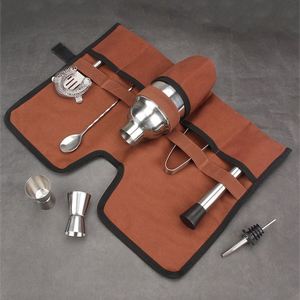 Customized Travel Bartender <b>Bag</b> <b>Kit</b> Professional Bar <b>Tool</b> Storage <b>Bag</b> Portable Bartender Tote <b>Bag</b> - Product Image 5