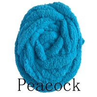 Supply Wholesale Bernat Design Chunky Vegan Chenille Yarn 7 Jumbo 25 Yards for Blanket Scarf Dog Cat Bed