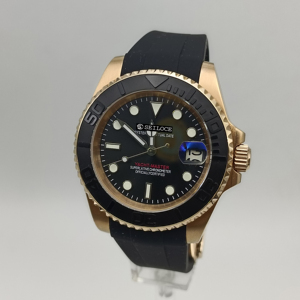 นาฬิกาข้อมือระบบอัตโนมัติสำหรับผู้ชาย ตัวเรือนสแตนเลส กระจกแซฟไฟร์ สายยาง พร้อมกลไก NH35 - Product Image 6