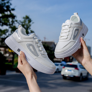 Nouvelles chaussures décontractées pour femmes, épaisses et respirantes, style étudiant, blanches, 2021 - Product Image 5