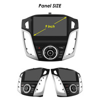 CARUPEZ Radio de Auto con Pantalla Táctil Android DSP de 9 Pulgadas con GPS y CarPlay Integrados para Ford Focus 3 MK3 2011-2019 Plug&Play