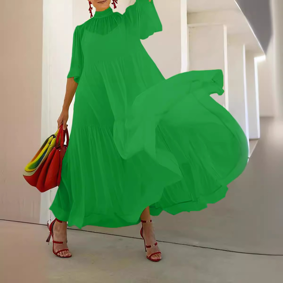 สีเขียว