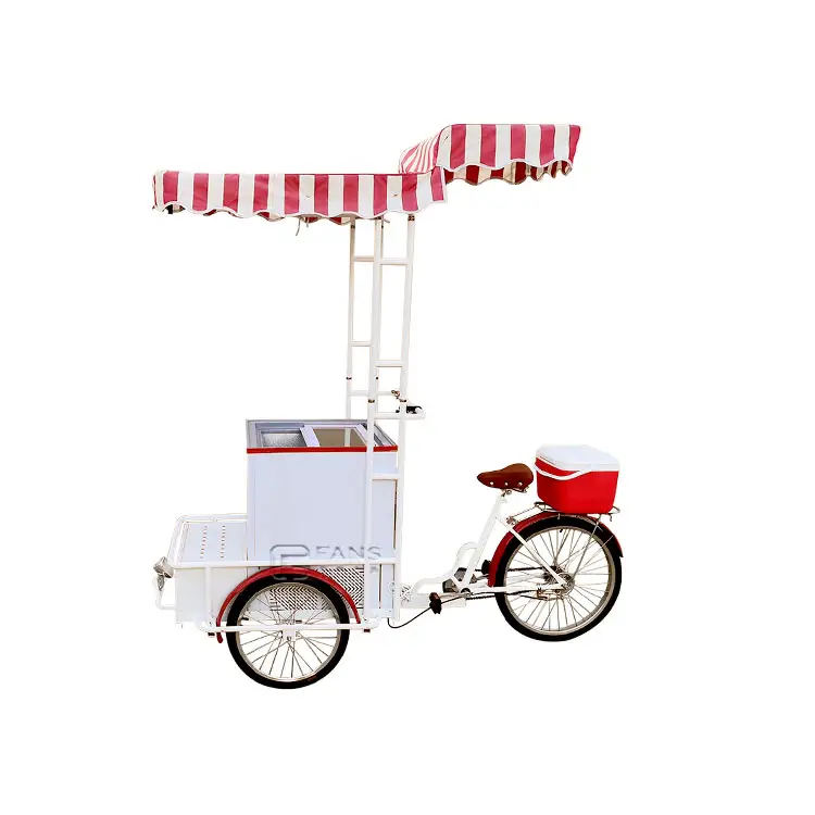 FANS E-Bike Food Delivery Eis fahrrad Food Cart E-Bike Food Delivery