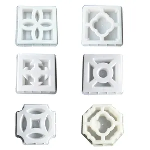 Высококачественная сборная Декоративная Пластиковая форма для плитки, цемента, кирпича, штамп, формы для бетонных блоков
