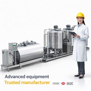 เครื่องพาสเจอร์ไรซ์แบบอัตโนมัติ Ace Automatic 500L UHT สำหรับโยเกิร์ต ครีม เครื่องดื่ม สภาพใหม่ เครื่องจักรแปรรูปนมขั้นสูง - Product Image 4