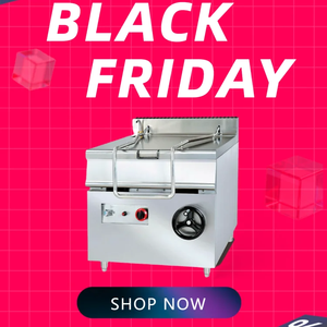 80L thương mại gas freestanding nghiêng braising <span class=keywords><strong>Pan</strong></span> mới chế biến thực phẩm máy móc - Product Image 1