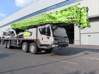 Grúa Hidráulica de Alta Eficiencia TOP BRAND QY80V - Altura Máxima de Elevación de 60.2 m para Construcción, Construcción de Carreteras y Elevación de Puentes