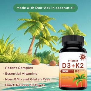 Kamaz OME kapsul Magnesium Vitamin D3 K2 dengan VIT B6 Zinc Quercetin D3 K2 mendukung penyerapan energi imun kesehatan otot - Product Image 4