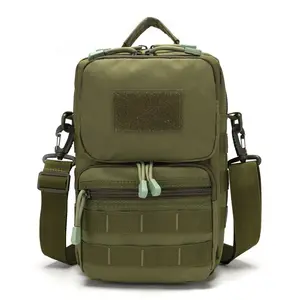 Single Shoulder Crossbody Camouflage Large Capacity Chest Bag Men Factory Stock