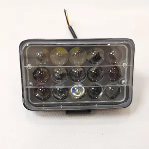 Grosir OEM 12V 24V Led Lampu Kerja Mengemudi Truk Persegi 30W Lampu Kerja Dudukan Bumper Off Road Led Banjir