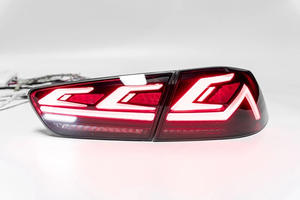 Luz Trasera <span class=keywords><strong>LED</strong></span> Mejorada para Mitsubishi Lancer EX 2008-2018, Estilo EVO, Luz RGB de Marcha, Freno y Reversa, Conjunto de Lámparas Traseras - Product Image 4