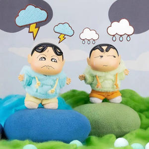 Caja Sorpresa con Colgante de Peluche de PVC de Crayon Shin New Mood, Adornos de Muñecas Lindas Hechas a Mano - Product Image 2