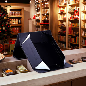 ที่กำหนดเองหรูหราขนาดใหญ่กล่องของขวัญขนาดใหญ่บรรจุภัณฑ์พับแม่เหล็กฝาปิดกระดาษพับกล่องบรรจุภัณฑ์พับกล่องของขวัญ - Product Image 4