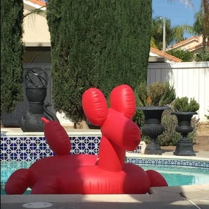 Jouets gonflables personnalisés pour piscine - Chien gonflable flottant mignon pour l'été, idéal pour les fêtes à la plage, jouets de piscine flottants pour adultes en extérieur - Product Image 3