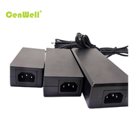 Chargeur d'ordinateur portable Cenwell 96W, chargeur portable de bureau pour ordinateur portable, adaptateur secteur avec prises US/UK/EU/AU/KR
