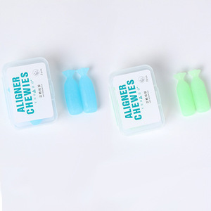 Mordedores Ortodónticos en Forma de Caramelo, Caja de 2 Piezas, Juguetes Invisibles para la Dentición, para Enderezar los Dientes, Aparatos Dentales - Product Image 3