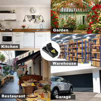 Trampas para ratones de plástico reutilizables, trampa rápida de alta sensibilidad para ratas, atrapador de ratones seguro y eficaz para interiores, exteriores, hogar y jardín