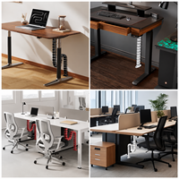 Promotion : Gestion des câbles sous le bureau en forme de serpent pour table relevable, idéal pour la maison, le bureau, l'atelier, le salon, l'hôtel, l'hôpital, l'entrepôt