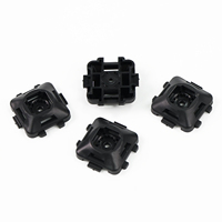 Supports de fixation réglables pour serre-câbles ABS – Clips de gestion des câbles pour le routage des fils