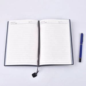 A5 Premium Leather Notebook & Pen Gift Set, Business Stationery Set with Custom Logo - Product Image 5