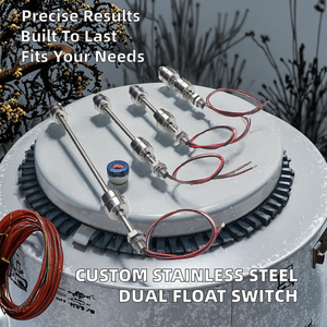Sensor de Nivel de Flotador Doble de Acero Inoxidable Personalizado Fuen con Precisión del 0.1% para Contenedores de Almacenamiento de Energía - Product Image 2