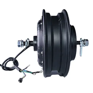 8 Inch 48V 60V 400W 800W Electric Hub Motor Supplier For Scooter Moped Pedelec Parts Rear Wheel Electric Light Mobility Vehicle