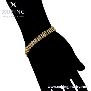 X000885257 Xuping đồ trang sức thương hiệu đồng Vòng đeo tay Bán Buôn Đồ trang sức Trung Quốc phụ nữ 14K vàng thời trang đồ trang sức vòng đeo tay bangles - Product Image 6