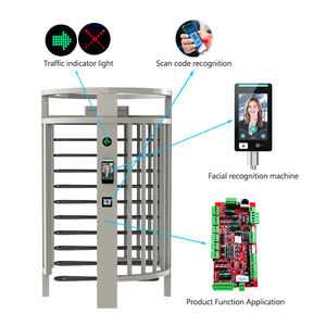 عالية الجودة قناة واحدة ارتفاع كامل الباب الدوار الثقيلة في الهواء الطلق ارتفاع كامل الباب الدوار للجيم - Product Image 6
