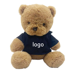 L'alta qualità personalizza il LOGO stampato peluche giocattolo diverso pieno di giocattoli animali di peluche di cotone PP dal personaggio/disegno - Product Image 1