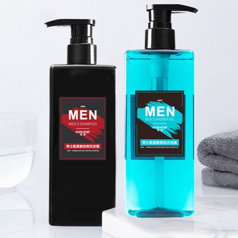 Оптовая продажа, Органический натуральный гостиничный салон, мужские продукты по уходу за телом, увлажняющий аргановое масло, травяной шампунь, набор для ухода за волосами