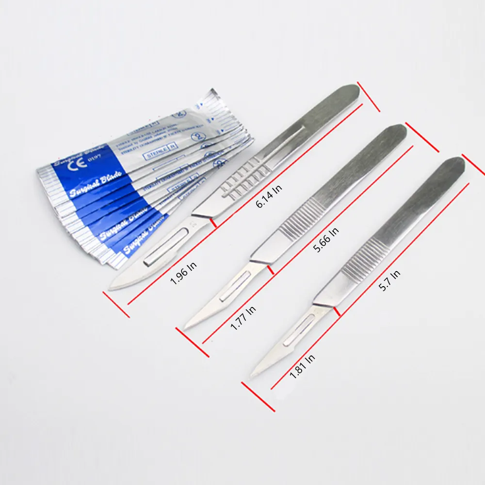 Wholesale Price Cheap Disposable Medical Instruments Stainless Steel Micro Surgical Blade Dental Scalpel Blade